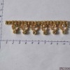 Wholesale metal rhinestone shoe chain