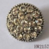 Wholesale fashion round shoe buckle