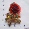 Wholesale fashionable rhinestone shoe flower