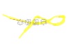 Flat buttonhole shoelace