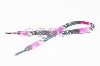Wholesale Printed satin shoelace