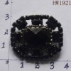 Wholesale popular black shoe buckle