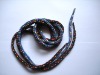 Wholesale multi color polyester round shoelace