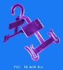 Wholesale plastic double shoes hook