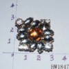 Wholesale fashion acrylic shoe buckle