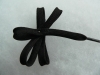 Wholesale black polyester shoelaces