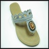 Wholesale PP Straw Weave Upper 46# Upper Slippers