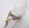 Wholesale Beading Slipper Upper W004# of Shoe Upper