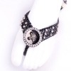 Wholesale PU Beading Shoe Upper F0886A# Of Sandal upper