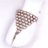 Wholesale New Design Beaded Shoe Upper D004# Of Woven Upper