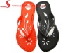 colorful fshionable sole flip flops
