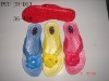 pvc lady footwear