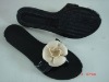 Lady beautiful crystal flip flop