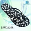 Wholesale ladies pu nubuck sandals
