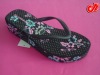 Wholesale 2011 Printing Fashion eva flip flop