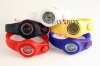 Wholesale 2011 hot selling,fashion unisex silicone rubber sport button watch