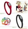 Wholesale Hot ! Negative ion silica gel Fashion watch Free Shipping