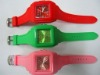 Fashionable Quartz Silicon Watches