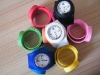 2011 Quartz silicone snap wrist watch