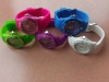 Wholesale Custom-design silicone quartz watch