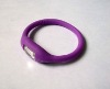 Popular silicone ion watch with LCD