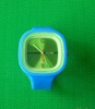 Wholesale silicone Quartz Watch with blister package