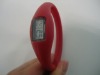 Negative silicone sport watch