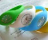 pop negative ion waterproof silica gel/silicone/aerosil watch