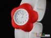 2011 Newest Color silicone slap Watches PL0079