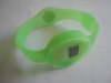 power bracelet ion silicone watch