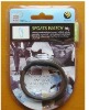 waterproof silicone ion sports watch