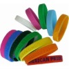 Colorful silicone bracelet