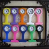 Silicone hanging nurse pocket watch
