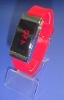 Wholesale 2011 Hot Sell Fashion elcetronic watch and silicone wrist watch YXW-026CD