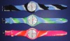 Wholesale 2011 Hot Sell Fashion gift watch and silicone wrist watch YXW-026CD