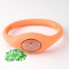Fashion silicon ion sports watch