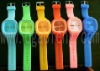 Wholesale silicone anion tourmaline wristband watch