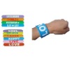 Wholesale 2011 Newly Design Snap-on Silicon Wristband