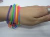 Wholesale silicone bracelet with ring