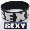 Wholesale wide width siliconebracelet
