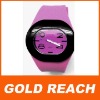 silicone rubber wristband sport watch