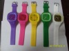 fashion sports watch silicone material