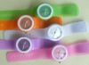 colorful silicone sport watchs