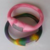 tie dye ion silicone sport watch