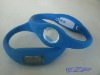 Wholesale Hot Power Silicone Bracelet with ion watches(Blue)