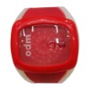 quartz silicone watch