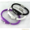 Wholesale Custom-made Ion Silicone watches Opp packing waterproof ATM3 w005