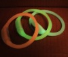 Wholesale Fashion Glow In Dark ION sport silicone watch waterproof