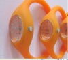 2010 New Fashion Silicone Sport ion Watch waterproof