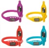 Wholesale silicone ion sports wrist bracelet watch